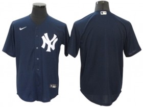 New York Yankees Blank Navy Cool Base Jersey