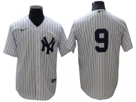 New York Yankees #9 Roger Maris White Home Cool Base Jersey