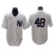 New York Yankees #48 Anthony Rizzo White Home Cool Base Jersey