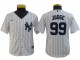 Youth New York Yankees #99 Aaron Judge Cool Base Player Name Jersey-White/Gray/Navy