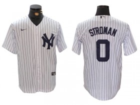 New York Yankees #0 Marcus Stroman White Limited Jersey