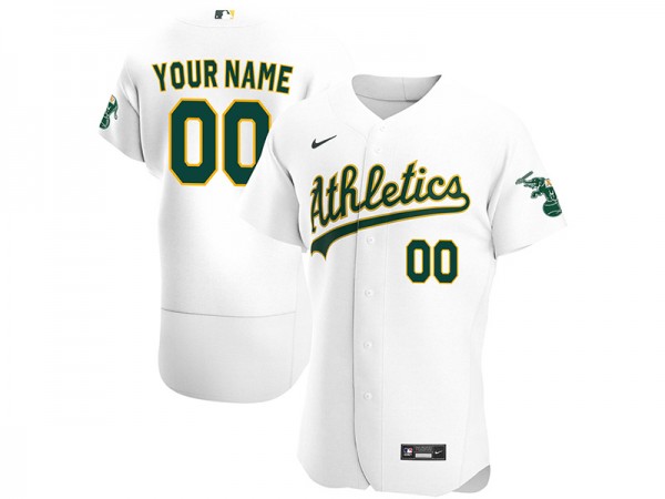 Custom Oakland Athletics Flex Base Jersey 