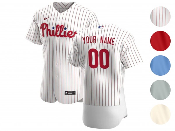 Custom Philadelphia Phillies Flex Base Jersey