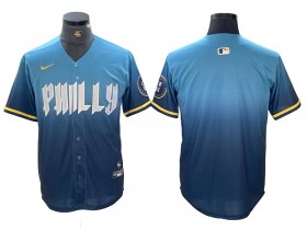 Philadelphia Phillies Blue 2024 City Connect Limited Jersey