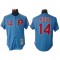 Philadelphia Phillies #14 Pete Rose Light Blue 1980 Throwback Custom Jersey