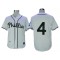 Philadelphia Phillies #4 Jimmie Foxx White 1945 Throwback Jersey