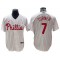 Philadelphia Phillies #7 Trea Turner White Home Cool Base Jersey