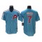 Philadelphia Phillies #7 Trea Turner Light Blue Cool Base Jersey