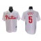 Philadelphia Phillies #5 Bryson Stott White Cool Base Jersey