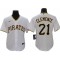 Pittsburgh Pirates #21 Roberto Clemente White Home Cool Base Jersey