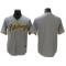 Pittsburgh Pirates Blank Gray Road Cool Base Jersey