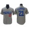 Santurce Crabbers #21 Roberto Clemente Gray Baseball Jersey