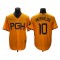 Pittsburgh Pirates #10 Bryan Reynolds Gold City Connect Jersey