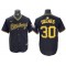 Pittsburgh Pirates #30 Paul Skenes Black Cool Base Jersey