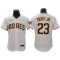 San Diego Padres #23 Fernando Tatis Jr. White Home Flex Base Jersey