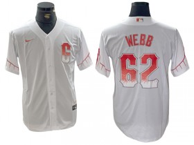 San Francisco Giants #62 Logan Webb White City Connect Jersey