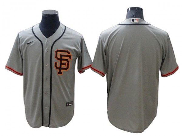 San Francisco Giants Blank Gray Alternate Cool Base Jersey