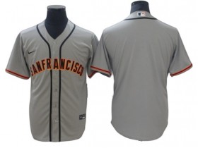 San Francisco Giants Blank Gray Road Cool Base Jersey