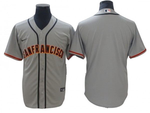 San Francisco Giants Blank Gray Road Cool Base Jersey