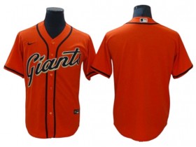 San Francisco Giants Blank Orange Alternate Cool Base Jersey