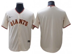 San Francisco Giants Blank Cream Home Cool Base Jersey