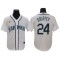 Seattle Mariners #24 Ken Griffey Jr. White Home Cool Base Jersey