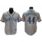 Seattle Mariners #44 Julio Rodriguez Gray Road Cool Base Jersey
