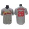 St. Louis Cardinals #28 Nolan Arenado Gray Road Cool Base Jersey