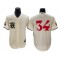 Texas Rangers #34 Nolan Ryan Cream 2023 City Connect Jersey