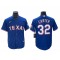 Texas Rangers #32 Evan Carter Royal Cool Base Jersey