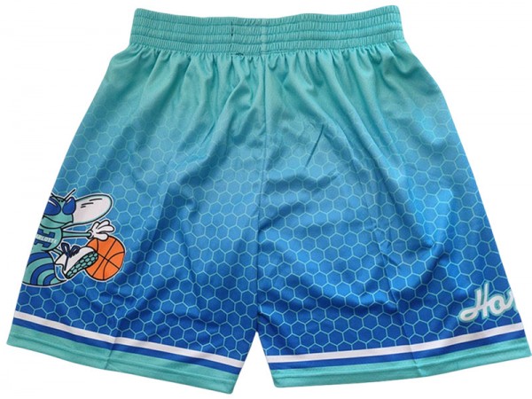 Charlotte Hornets Teal 75th Anniversary City Edition Basketball Shorts