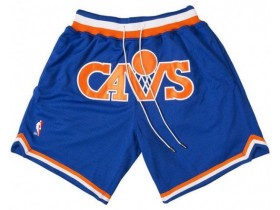 Cleveland Cavaliers Just Don "Cavs" Blue Basketball Shorts