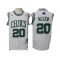 Boston Celtics #20 Ray Allen White Hardwood Classics Jersey