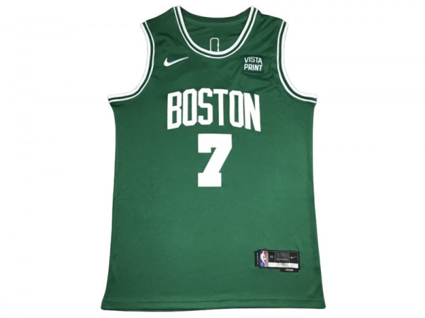 Boston Celtics #7 Jaylen Brown Green Jersey