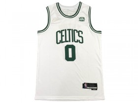 Boston Celtics #0 Jayson Tatum White 2022 Swingman Jersey