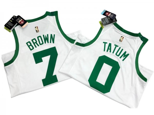 Boston Celtics White Classic Edition Fastbreak Replica Jersey