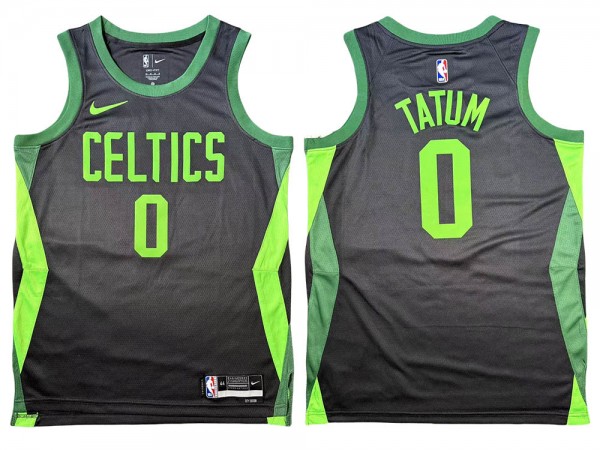 Boston Celtics #0 Jayson Tatum Black 2024/25 City Edition Swingman Jersey