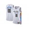 Custom Brooklyn Nets White 2022/23 City Edition Jersey