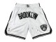 Brooklyn Nets White Basketball Shorts