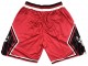 Chicago Bulls Red Basketball Shorts