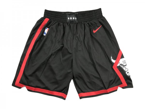 Chicago Bulls Black 2023/24 City Edition Swingman Shorts