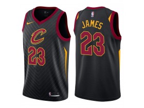 Cleveland Cavaliers #23 LeBron James Black Jersey