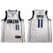 Dallas Mavericks #11 Kyrie Irving White Embroider Jersey