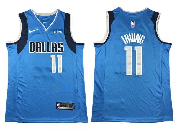 Dallas Mavericks #11 Kyrie Irving Blue Swingman Jersey