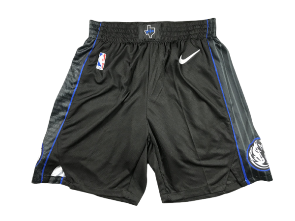 Dallas Mavericks Black 2023/24 City Edition Shorts