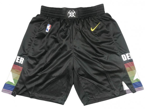 Denver Nuggets Black City Edition Basketball Shorts