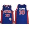 M&N Detroit Pistons ##10 Dennis Rodman Blue 1988/89 Hardwood Classics Jersey