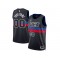 Custom Detroit Pistons Black Statement Edition Jersey