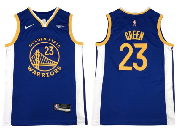 Golden State Warriors #23 Draymond Green Blue Swingman Jersey