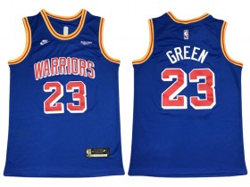 Golden State Warriors #23 Draymond Green Blue 2021/22 Classic Edition Swingman Jersey